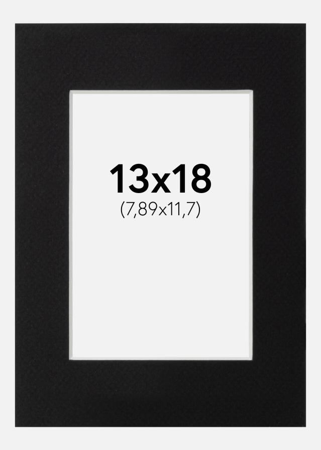 Artlink Mount Black Standard (White Core) 13x18 cm (7,89x11,7)