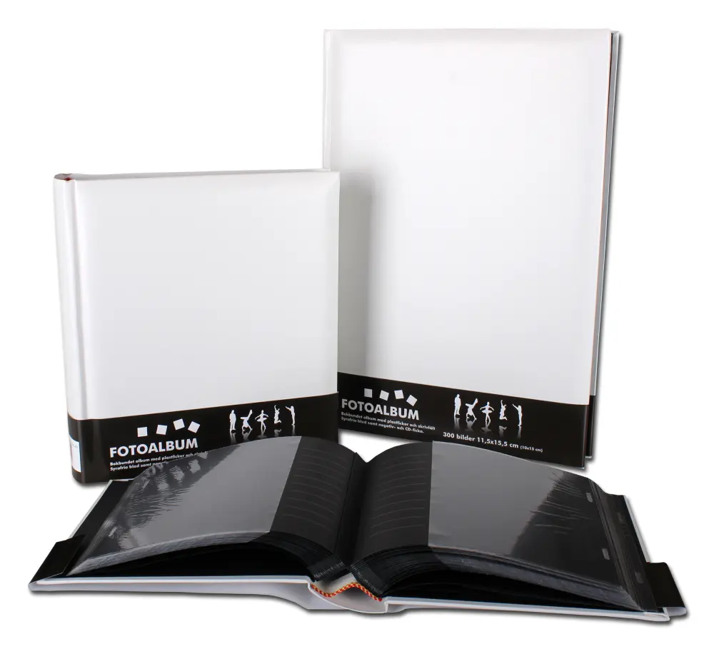 Estancia Estancia Bound Photo Album White - 300 Pictures in 11x15 cm (4,5x6
