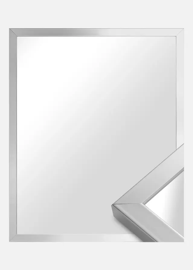 Ramverkstad Mirror Devon Silver - Custom Size
