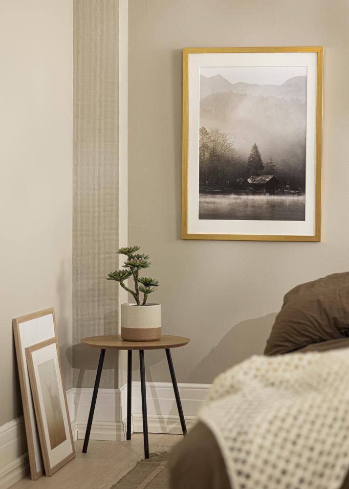 Galleri 1 Frame Gold Wood Acrylic glass 33x95 cm