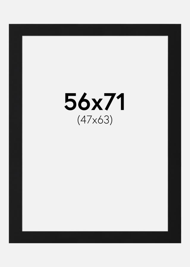 Artlink Mount Black Standard (White Core) 56x71 cm (47x63)