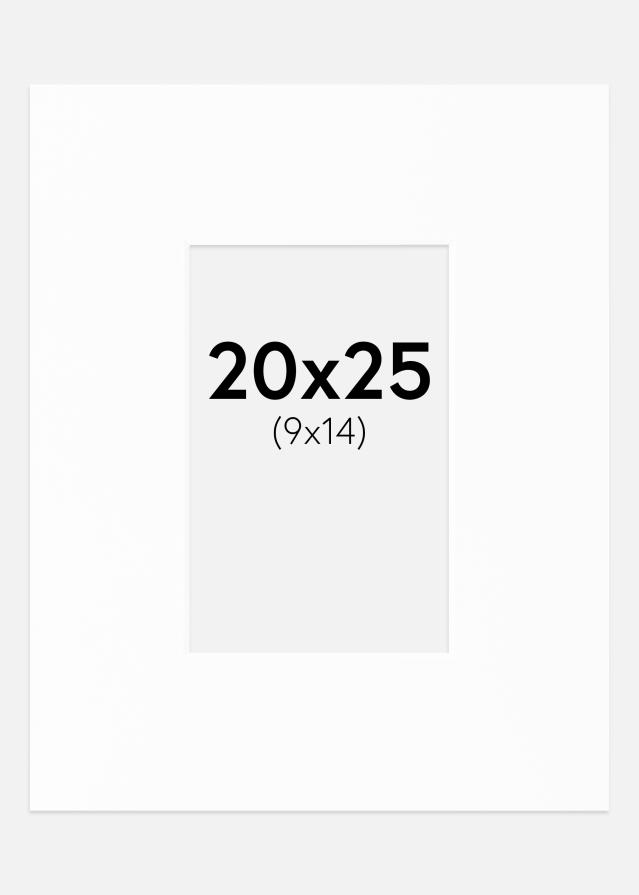 Galleri 1 Mount XL White (White Core) 20x25 cm (9x14)