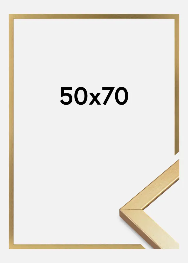 Mavanti Frame Minerva Acrylic Glass Gold 50x70 cm