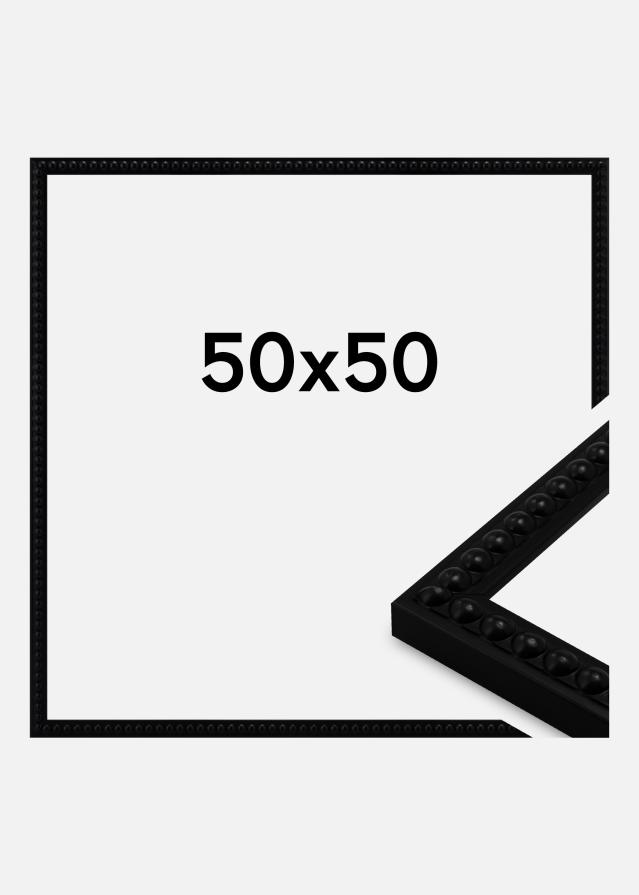 Jämtlands Ramfabrik Frame Perla Acrylic Glass Black 50x50 cm
