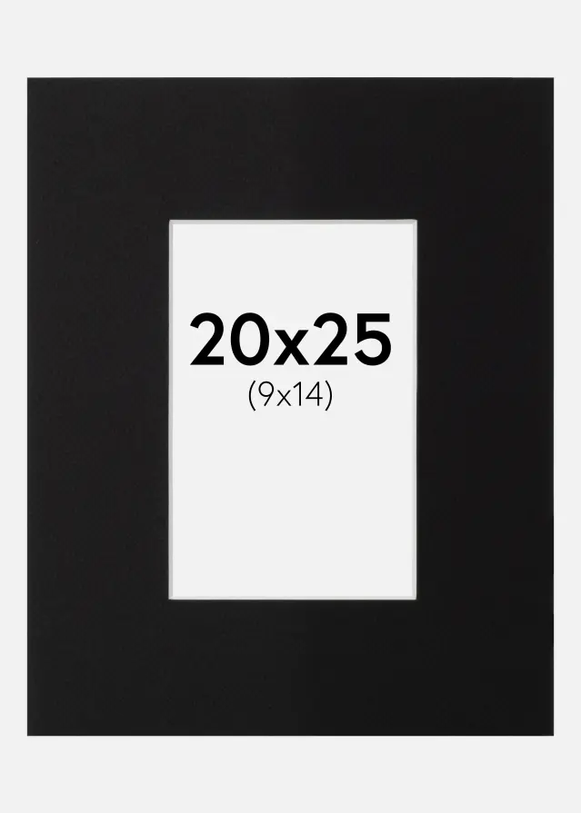 Galleri 1 Mount XL Black (White Core) 20x25 cm (9x14)