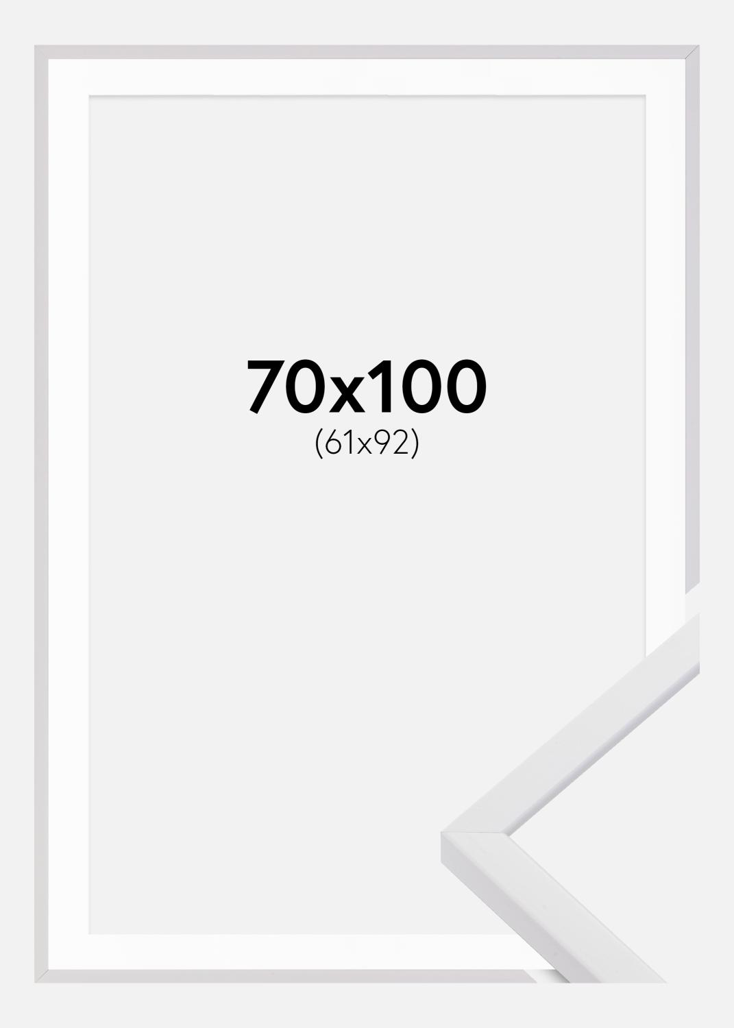 Product Image for Frame E-Line Wide White 70x100 cm - Picture Mount White 62x93 cm
