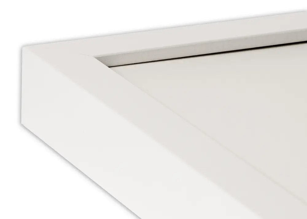 Ramverkstad Mirror Amanda Box White - Custom Size