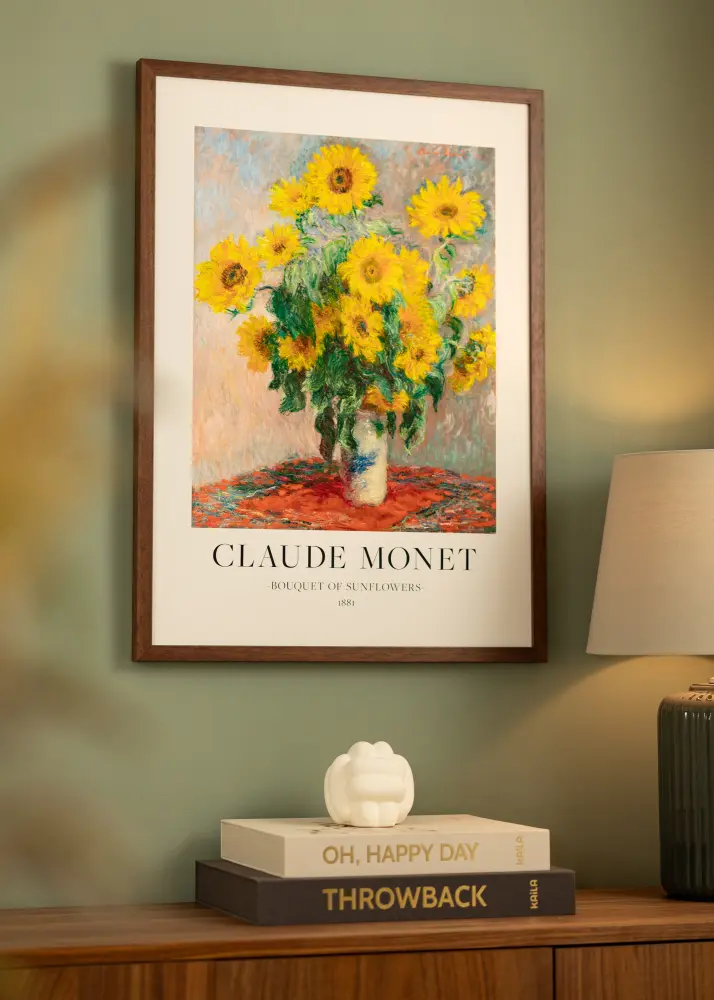 Mavanti Frame Hermes Acrylic Glass Teak 60x80 cm