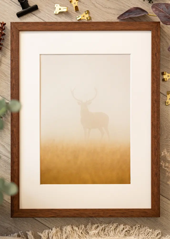 Mavanti Frame Hermes Acrylic Glass Teak 60x80 cm