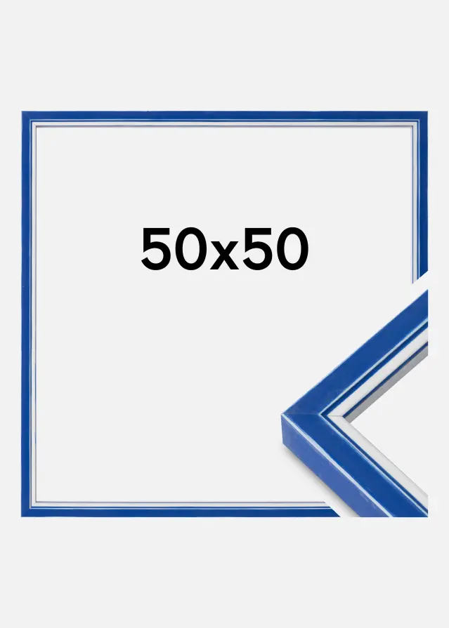 Mavanti Frame Diana Acrylic Glass Blue 50x50 cm