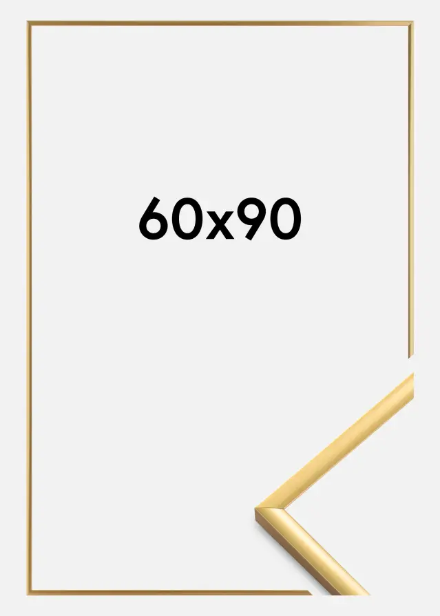 Walther Frame New Lifestyle Acrylic glass Shiny Gold 60x90 cm