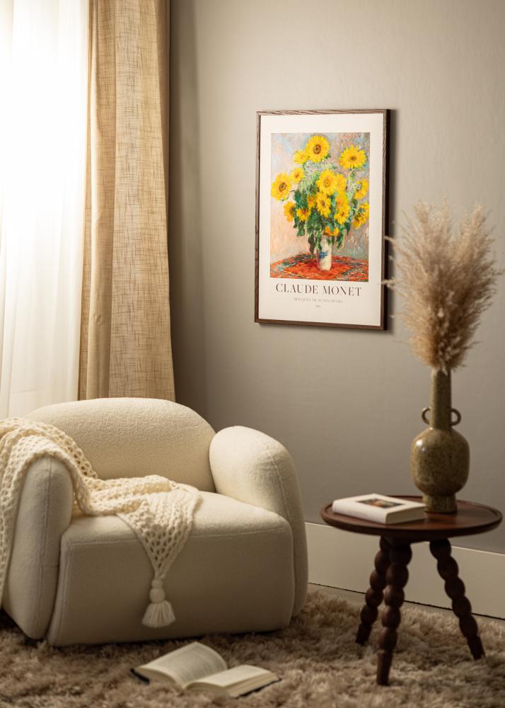 Artlink Massive Oak Acrylic Glass Dark Painted 18x24 cm