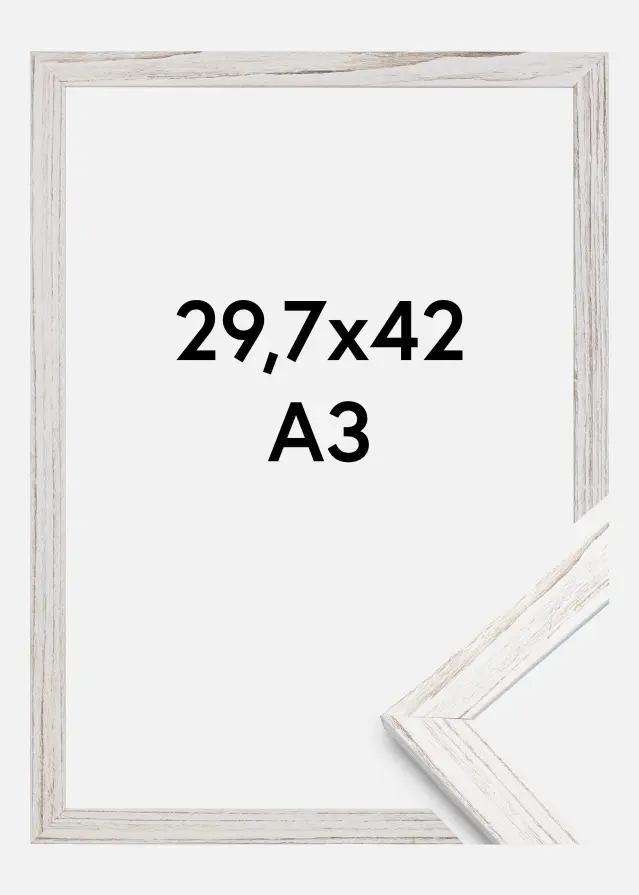 Estancia Frame Stilren Acrylic glass Vintage White 29.7x42 cm (A3)