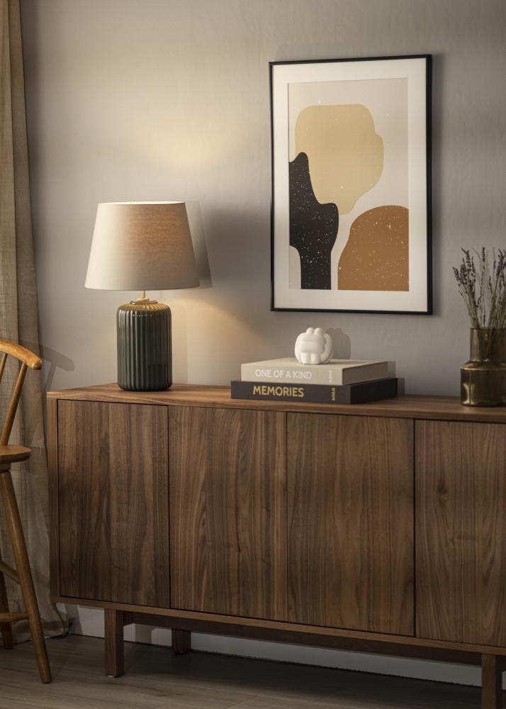 BGA Frame Scandi Acrylic glass Matt Black 58x100 cm