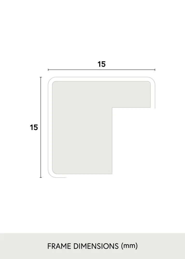 Incado Frame NordicLine Lemon Curry 15x21 cm (A5)