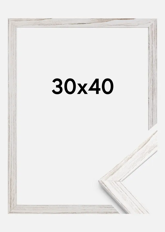 Estancia Frame Stilren Acrylic glass Vintage White 30x40 cm