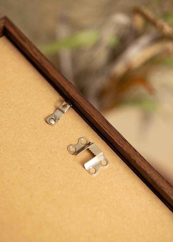 Artlink Massive Oak Acrylic Glass Dark Painted 70x100 cm