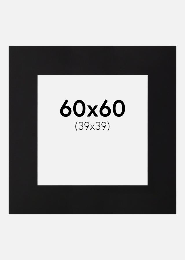 Galleri 1 Mount XL Black (White Core) 60x60 cm (39x39)