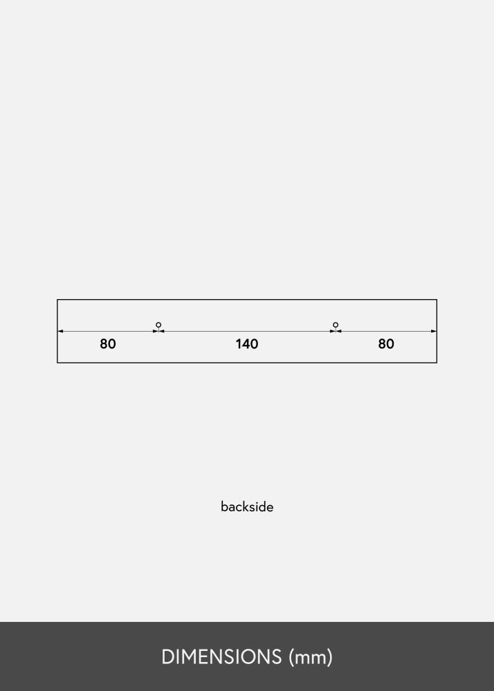 BGA Picture shelf White 30 cm