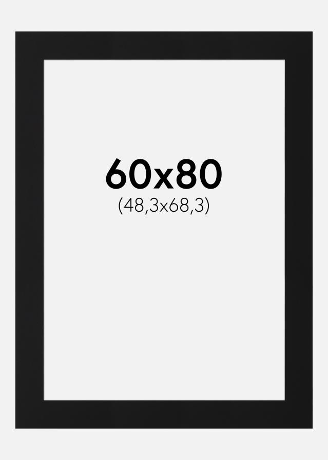 Artlink Mount Black Standard (White Core) 60x80 cm (48,3x68,3)