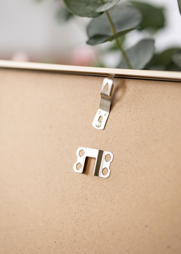 BGA Aluminium Frame Acrylic Glass Brass 42x59.4 cm (A2)