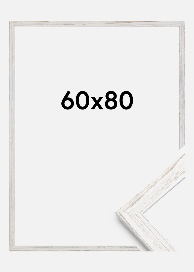 Estancia Frame Stilren Acrylic glass Vintage White 60x80 cm