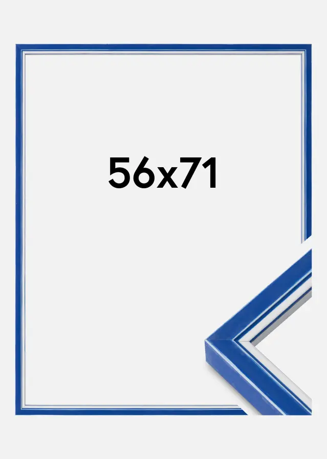 Mavanti Frame Diana Acrylic Glass Blue 56x71 cm