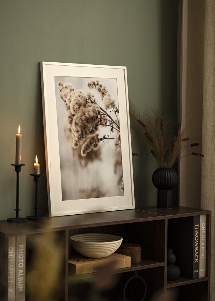 Estancia Frame E-Line Acrylic glass White 50x50 cm