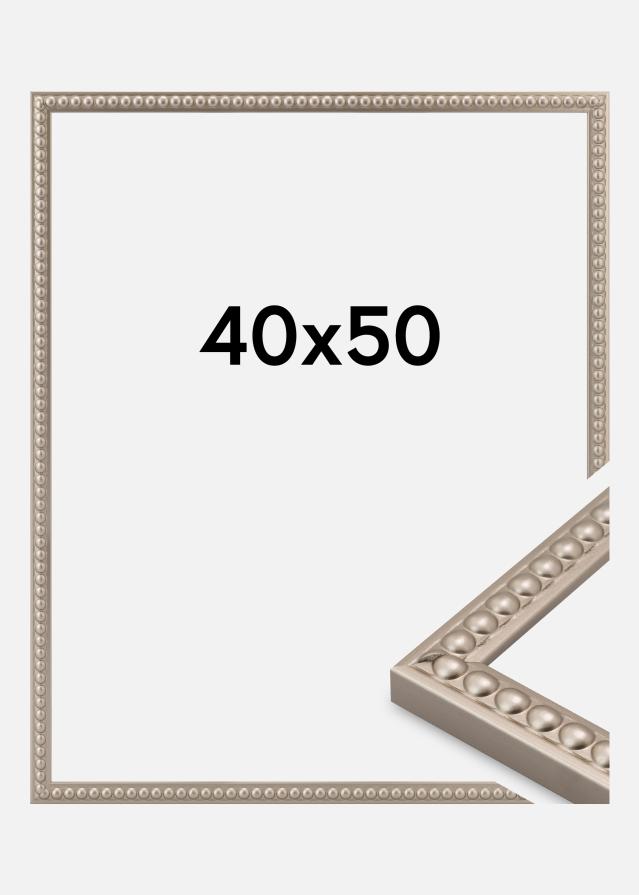Jämtlands Ramfabrik Frame Perla Acrylic Glass Champagne 40x50 cm
