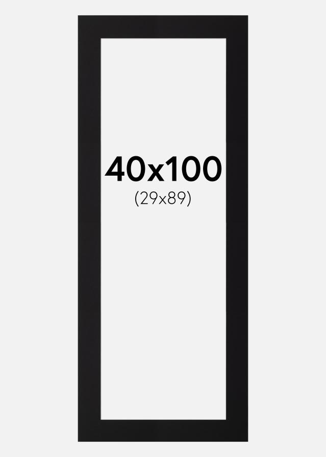 Galleri 1 Mount Canson Black (White Core) 40x100 cm (29x89)