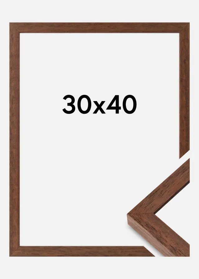 Mavanti Frame Hermes Acrylic Glass Teak 30x40 cm