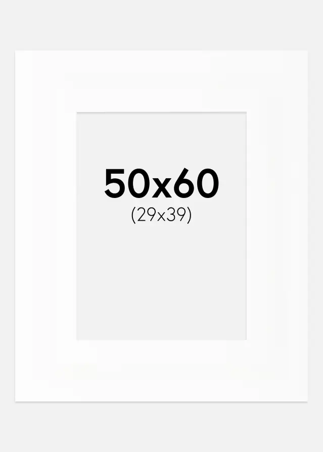 Artlink Mount XL Standard White (White Core) 50x60 cm (29x39)