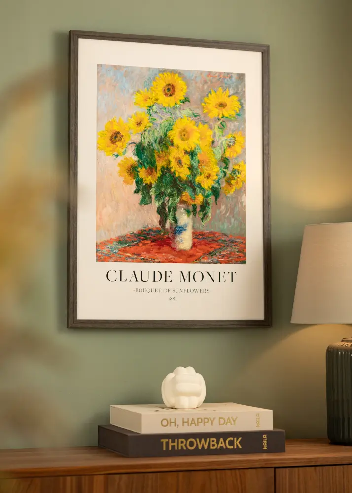 Mavanti Frame Hermes Acrylic Glass Grey Oak 70x100 cm