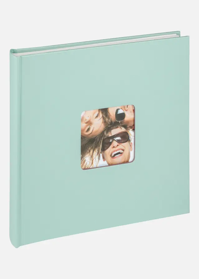 Walther Fun Album Green - 22.5x24 cm (40 White pages / 20 sheets)