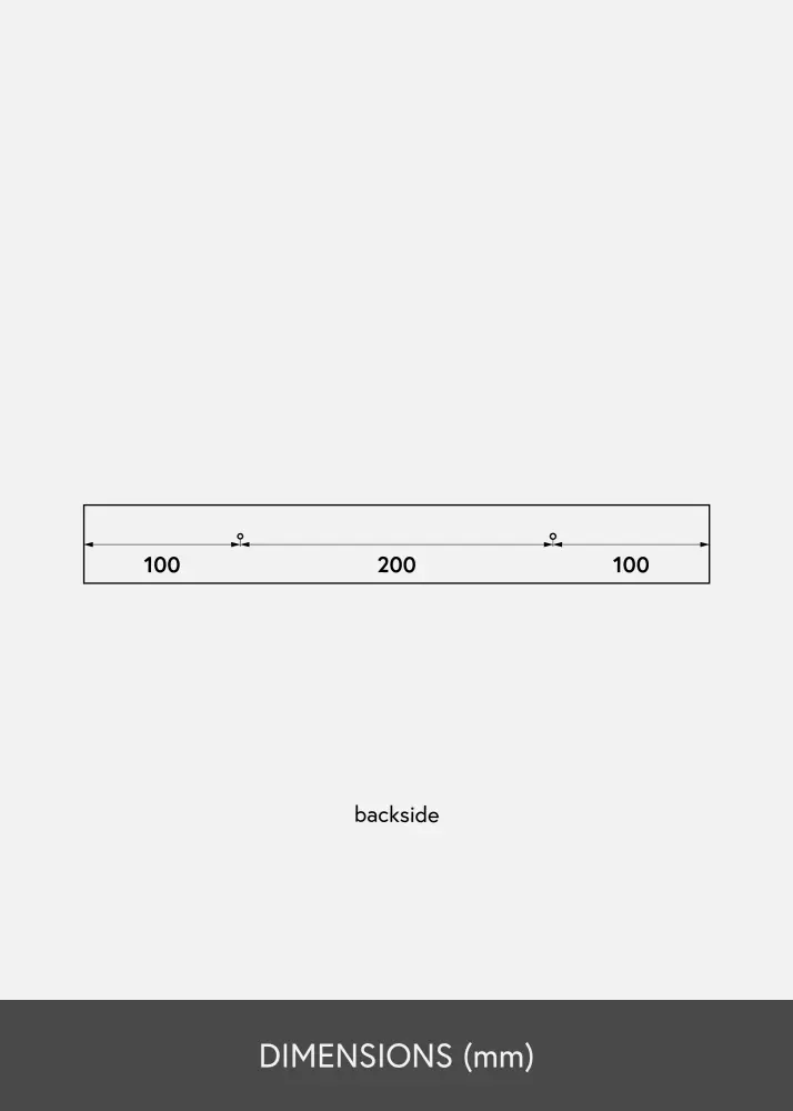 Artlink Picture shelf Oak 40 cm