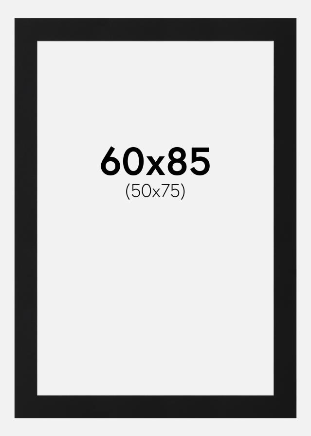 Artlink Mount Black Standard (White Core) 60x85 cm (50x75)