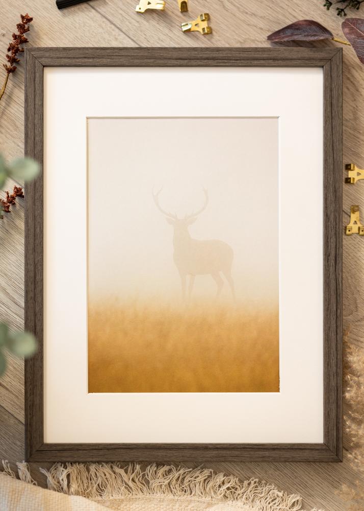 Mavanti Frame Hermes Acrylic Glass Grey Oak 62x93 cm