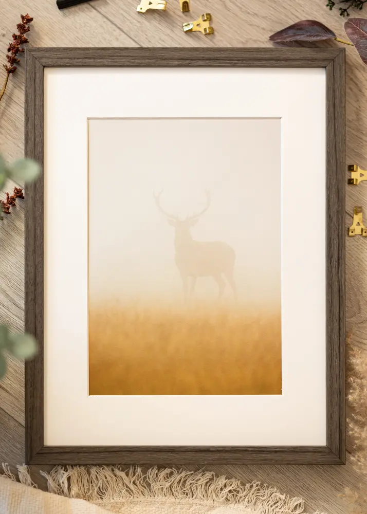 Mavanti Frame Hermes Acrylic Glass Grey Oak 70x100 cm