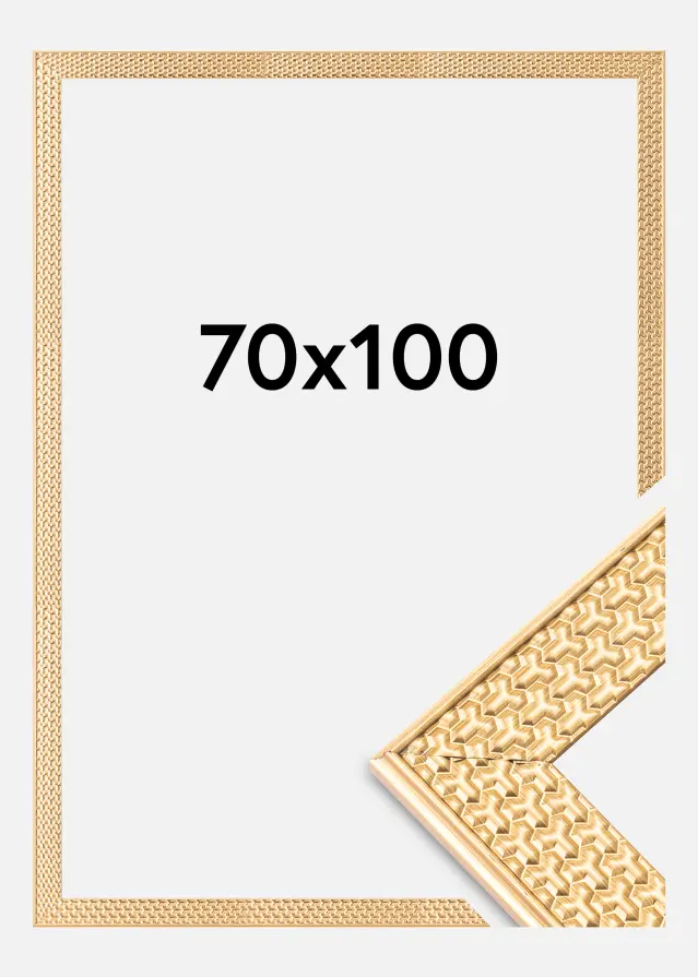 Artlink Frame Grace Acrylic Glass Gold 70x100 cm