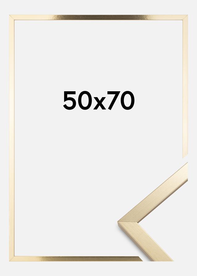 BGA Frame Trendy Acrylic Glass Gold 50x70 cm