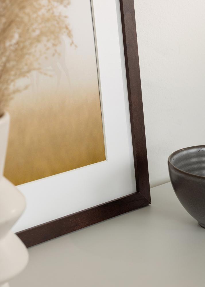 BGA Frame BGA Classic Acrylic Glass Walnut 60x90 cm