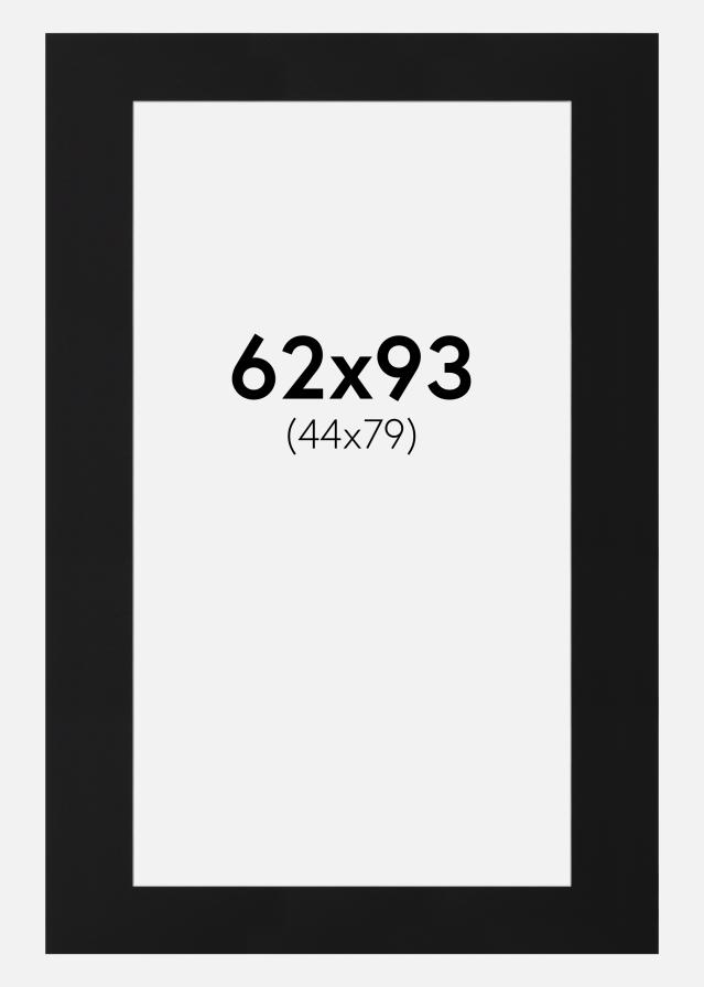 Artlink Mount Black Standard (White Core) 62x93 cm (44x79)