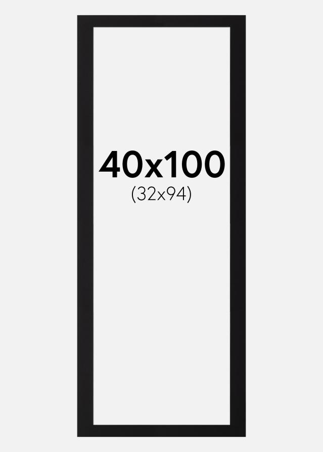 Galleri 1 Mount Canson Black (White Core) 40x100 cm (32x94)