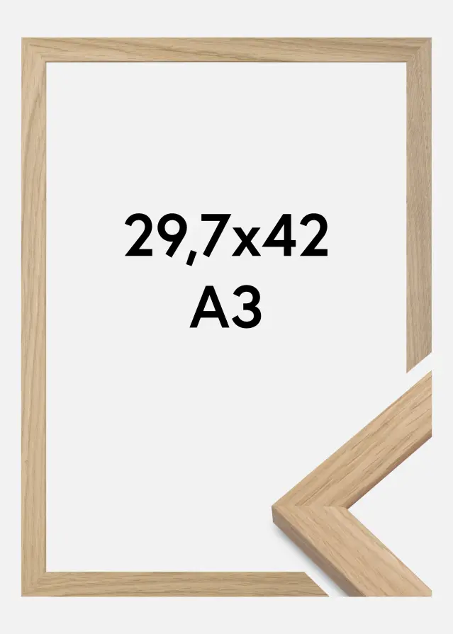 Galleri 1 Frame Oak Wood 29,7x42 cm (A3)