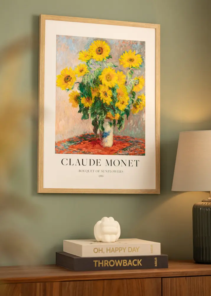 Mavanti Frame Hermes Acrylic Glass Natural Oak 59.4x84 cm (A1)