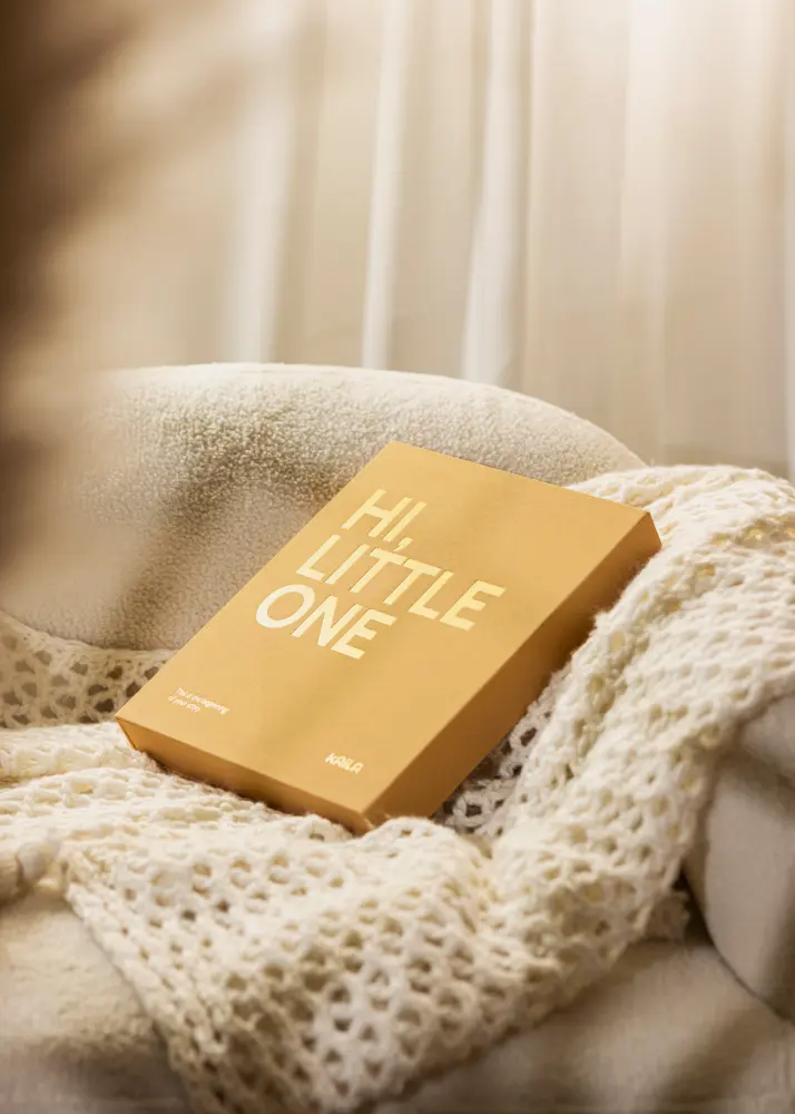 KAILA KAILA HI LITTLE ONE Manilla - Coffee Table Photo Album (60 Black Pages)