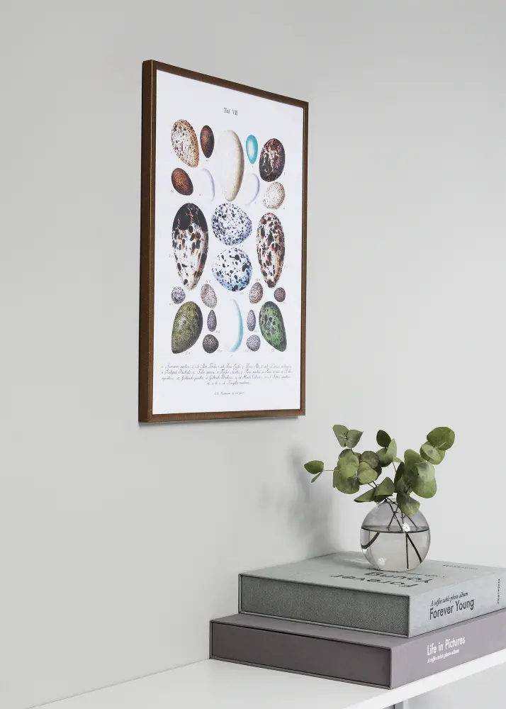 Ram med passepartou Frame New Lifestyle Blue 42x59,4 cm (A2) - Picture Mount White 25x38 cm