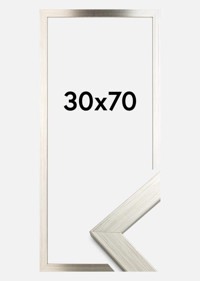 Galleri 1 Frame Silver Wood Acrylic glass 30x70 cm