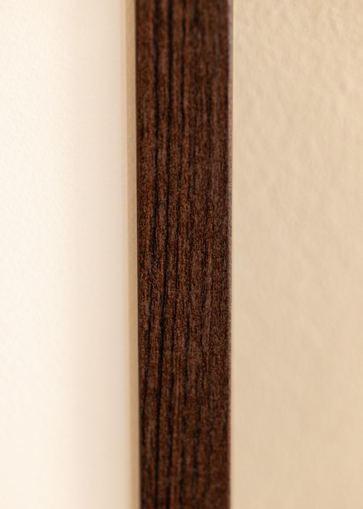 BGA Frame Deco Acrylic Glass Walnut 50x60 cm