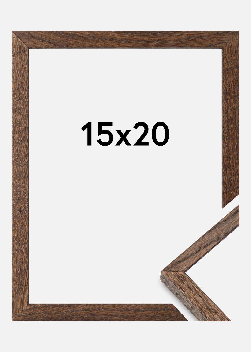 Product Image for Massive Oak Acrylic Glass Dark Painted 15x20 cm